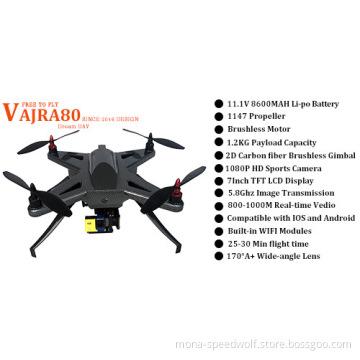 hot new products for 2016 Radio Control Toys helicopter rc quadcopter rc drone with hd camera